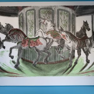 Original Monotype Lithograph BG Helen Werner Cox