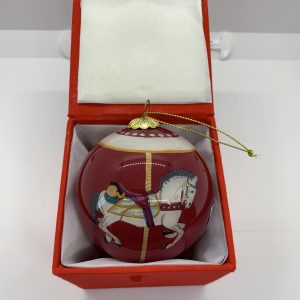 Hand Painted Carousel Ornament