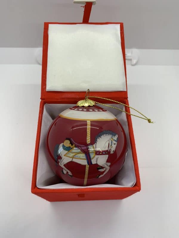 Hand Painted Carousel Ornament